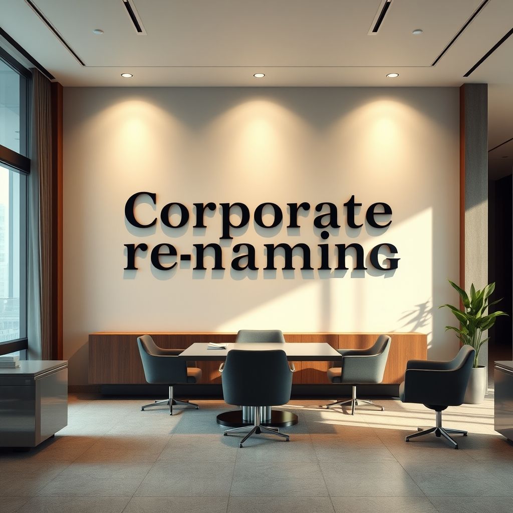 กลยุทธ์การเปลี่ยนชื่อบริษัท: 5 เคล็ดลับเพิ่มโอกาสสำเร็จ